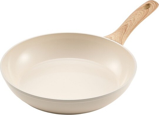 Dexmalle89.511inBeigePre-SeasonedFryingPanAluminumSkilletSet