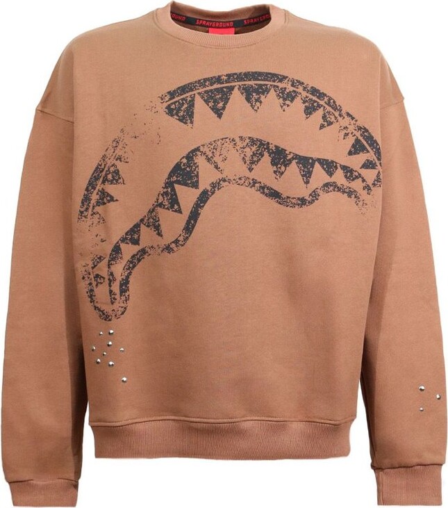 Sprayground Printed Crewneck Sweaters