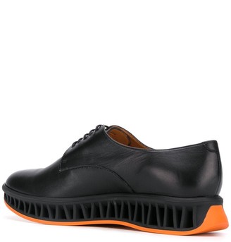 Clergerie Maka caged-midsole derby shoes