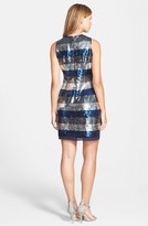 Thumbnail for your product : Vince Camuto Stripe Sequin Sheath Dress