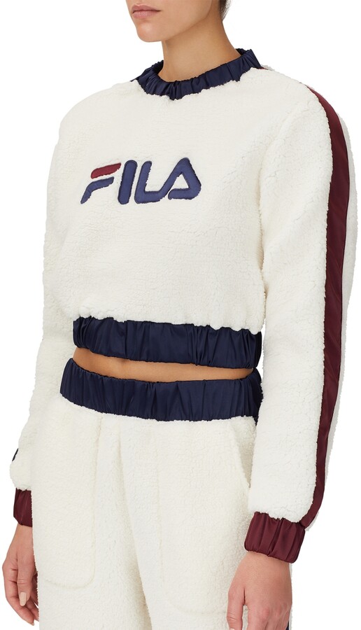 white fila jumper