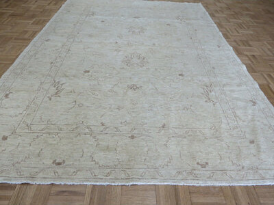 Isabelline One-of-a-Kind Asl?han Hand-Knotted Ivory 6'1\