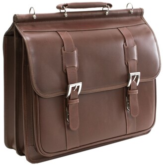 McKlein Siamod Signorini, 15" Double Compartment Laptop Briefcase