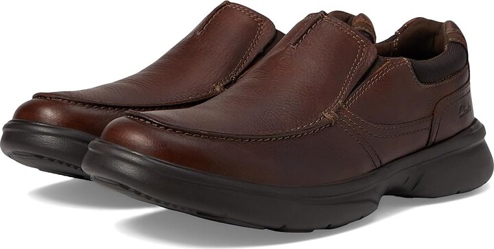 Clarks Bradley Free Men's Shoes Tan Tumbled Leather : 7 D - Medium