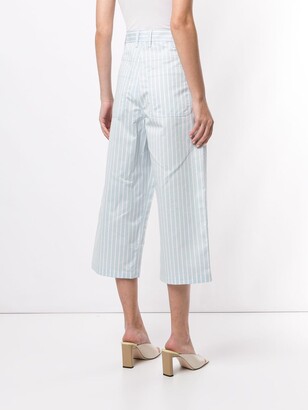Sies Marjan Issa striped cropped trousers