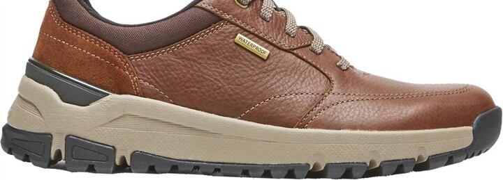 Dunham Men's Glastonbury Waterproof Ubal Ii Shoes In Brown