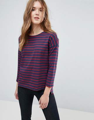 French Connection Oversized Breton Stripe Top