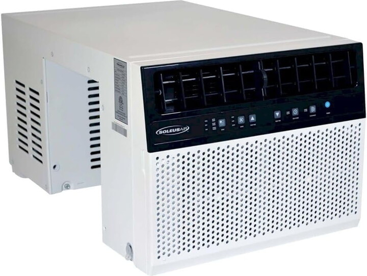 Soleus Air 6,000 BTU Energy Star Saddle Air Conditioner with WiFi, MyTemp Remote, Covers 275 Sq Ft