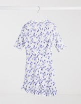 Thumbnail for your product : Parisian Tall tea dress in blue floral
