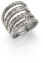 Thumbnail for your product : John Hardy Classic Chain Sterling Silver Multi-Band Ring