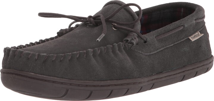 staheekum men's flannel lined slipper