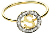 Thumbnail for your product : Kacey K Fine Jewelry Small Circle Initial Ring