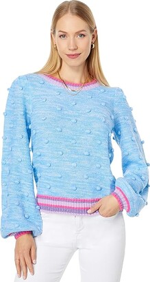 Lilly Pulitzer Verna Sweater (Blue Peri Marl) Women's Clothing