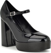 Thumbnail for your product : Nine West Women's Pretz Block Heel Round Toe Dress Pumps