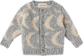 Thumbnail for your product : Bobo Choses Baby Gray Moons Cardigan