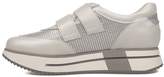 Thumbnail for your product : Alberto Guardiani Silver Sport Lady Leather Slip On Sneakers
