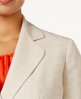 Thumbnail for your product : Le Suit Plus Size 3-Pc. Crosshatched Pantsuit