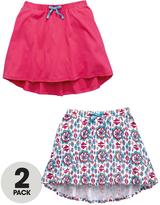 Thumbnail for your product : Free Spirit 19533 Freespirit Holiday Drop Hem Skirts (2 Pack)