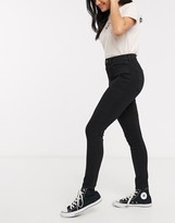 Thumbnail for your product : American Eagle curvy high rise skinny jeggings in black