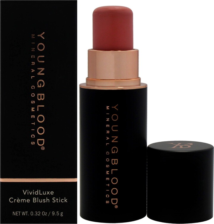 Young Blood VividLuxe Creme Blush Stick - Pink Prosecco by Youngblood for Women - 0.32 oz Blush