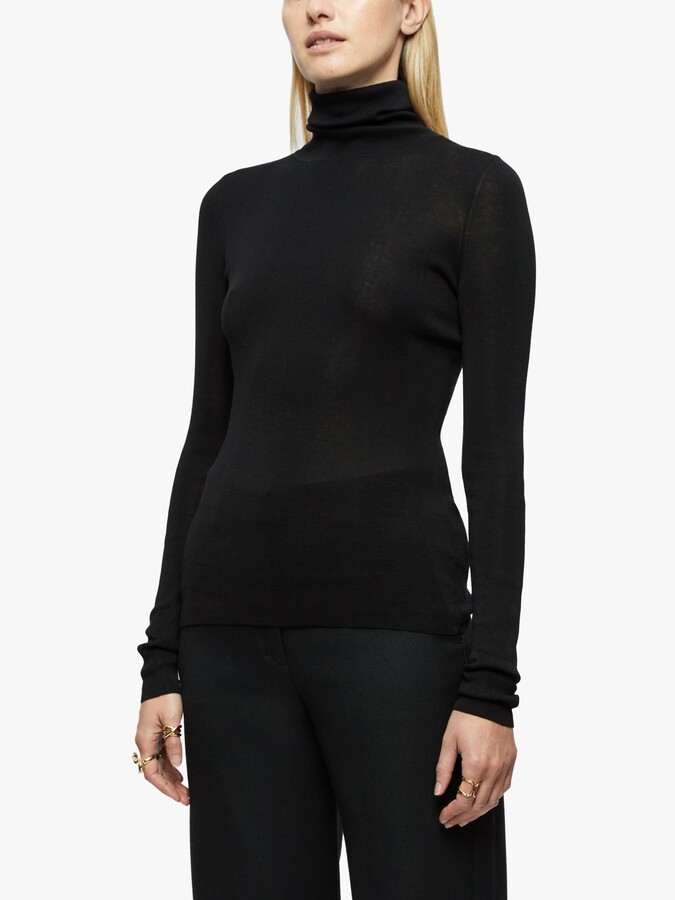 cream longline jumper