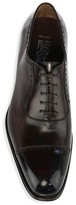 Thumbnail for your product : Ferragamo Brawell Leather Oxford Shoes