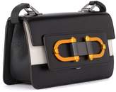 Thumbnail for your product : Furla Bellaria Mini Vegetable Black And White Leather Crossbody Bag