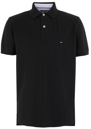 tommy hilfiger polo shirt black