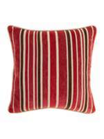 Thumbnail for your product : Linea Red stripe chenille cushion