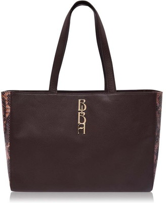 Biba Leather Tote Bag With Pouch