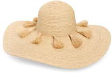 Thumbnail for your product : Nordstrom Tassel Floppy Straw Hat