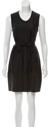 Marni Sleeveless Mini Dress Black Sleeveless Mini Dress
