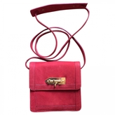 Thumbnail for your product : MySuelly MY SUELLY Red Leather Handbag