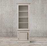 Thumbnail for your product : Restoration Hardware 20th C. English Brass Bar Pull Panel Single-Door Sideboard & Open Hutch