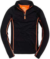 Thumbnail for your product : Superdry Sport Athletic Half Zip Henley Top