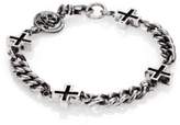 Thumbnail for your product : King Baby Studio Ancient Cross Chain Bracelet