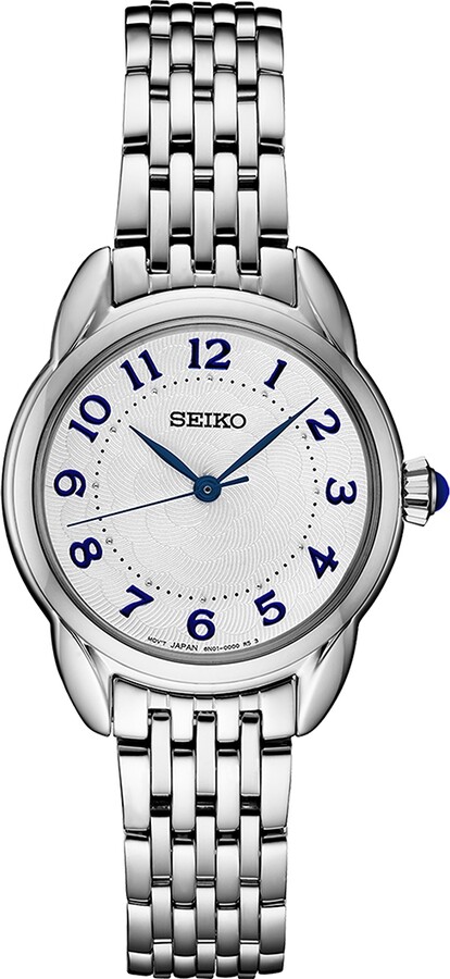 Seiko Women's Essentials Stainless Steel Bracelet Watch 29mm