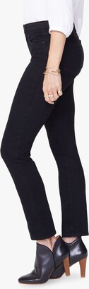 NYDJ Sheri Slim Leg Jeans, Black
