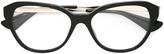 Prada Eyewear lunettes de vue à monture papillon