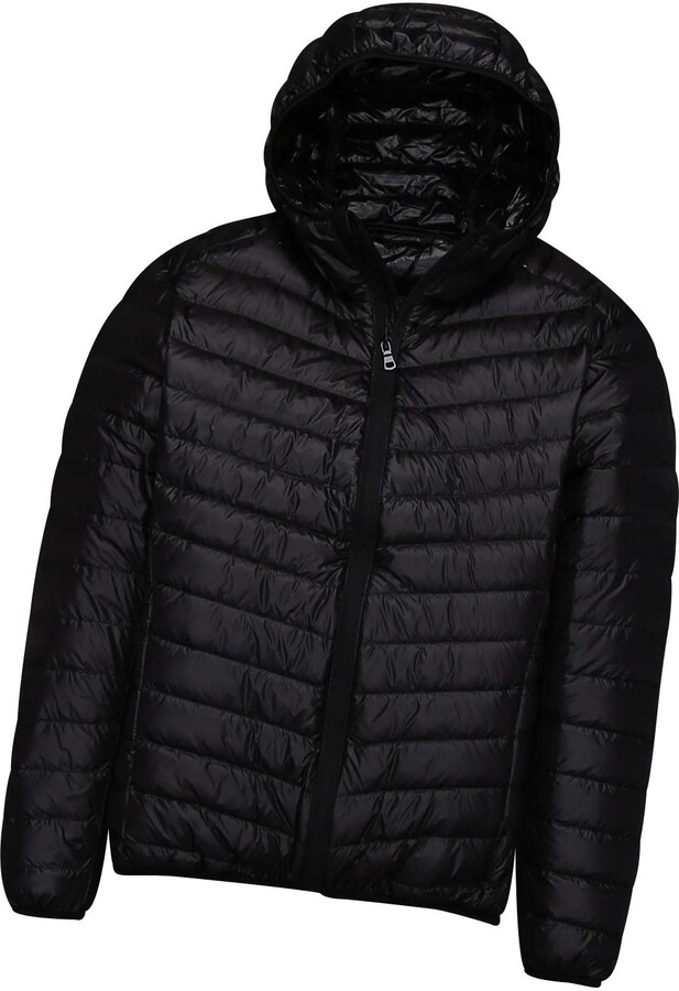 Peuignao Mens Down Jacket with Hood Down Coat Lightweight Puffer Jacket