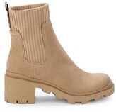 Thumbnail for your product : STEVEN NEW YORK Darla Microsuede Sock Booties