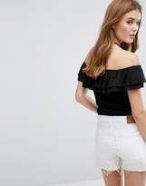 Thumbnail for your product : Hollister Off The Shoulder Top