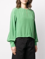 Thumbnail for your product : Societe Anonyme Silk Long Sleeve Blouse
