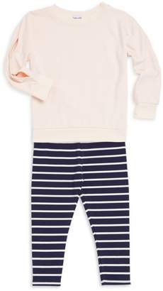 Splendid Baby Girl's, Little Girl's & Girl's Slit Sleeve Pullover
