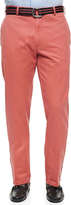 Thumbnail for your product : Peter Millar Raleigh Washed-Twill Pants, Serrano