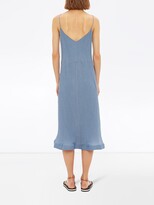 Thumbnail for your product : J.W.Anderson Trumpet-Hem Pleated Slip Dress
