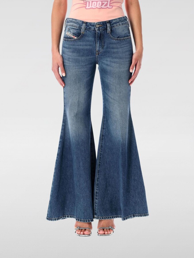 Diesel Jeans Woman color Blue