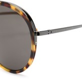 Thumbnail for your product : Philipp Plein tortoiseshell-effect aviator sunglasses