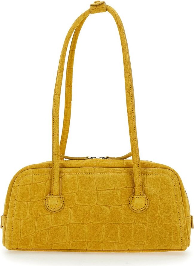 Marge Sherwood Margesherwood Embossed Logo Shoulder Bag