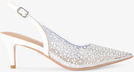 Carvela Womens White Positano Vinyl Courts Eur 36 / 3 Uk Women